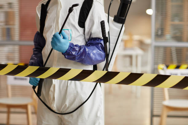 Professional Sewage Cleanup technician working in Pemberton, NJ